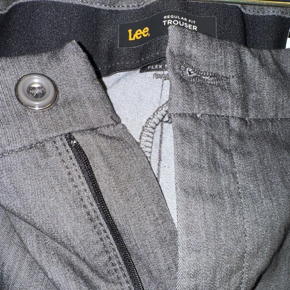 NWT Lee Gray Wide Leg Pants Tailored and Sophisticated - Picture 9 of 11